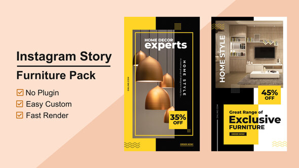 VideoHive Furniture Instagram Stories V03 27061276
