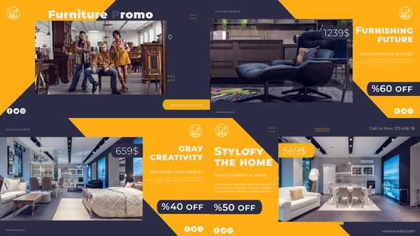 VideoHive Furniture Promo Architecture Intro 38019068