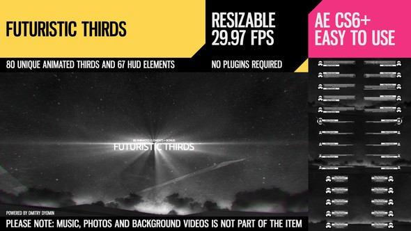VideoHive Futuristic Thirds 17842515