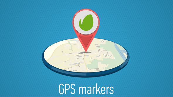 VideoHive GPS Markers Map 9910759