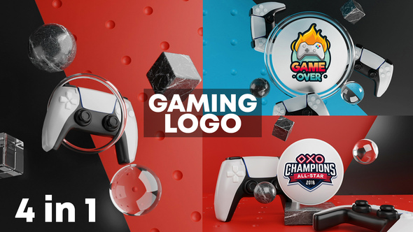 VideoHive Gaming Logo Reveal 3D 27606557