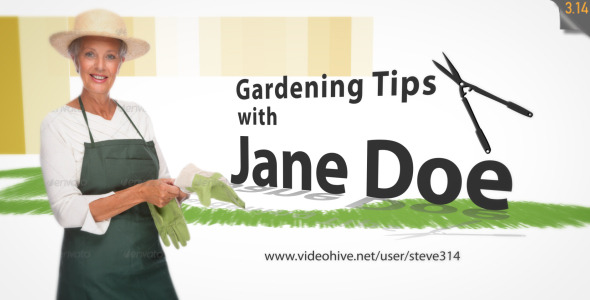 VideoHive Gardening & Landscaping Intro Tv-Show 3032708