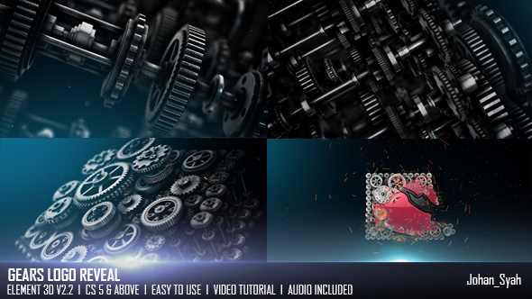 VideoHive Gears Logo Reveal 20264214