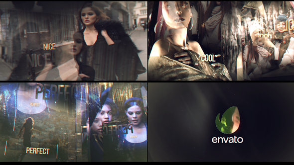 VideoHive Glass Logo Intro 27423943