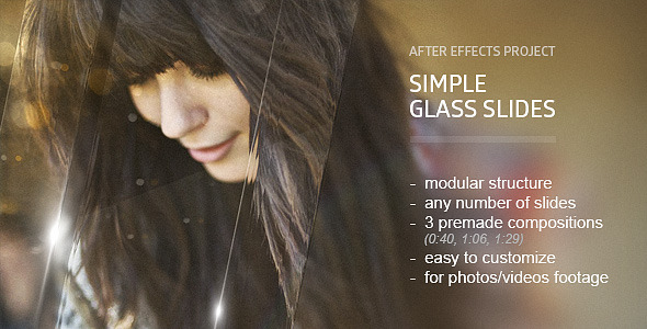VideoHive Glass Slides 10203591