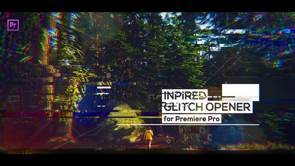 VideoHive Glitch Inspired Opener for Premiere Pro 23388336
