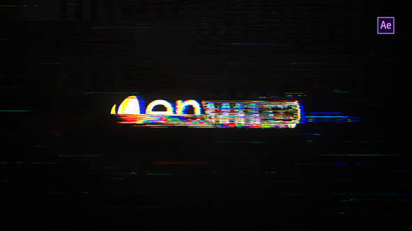 VideoHive Glitch Logo 22807299