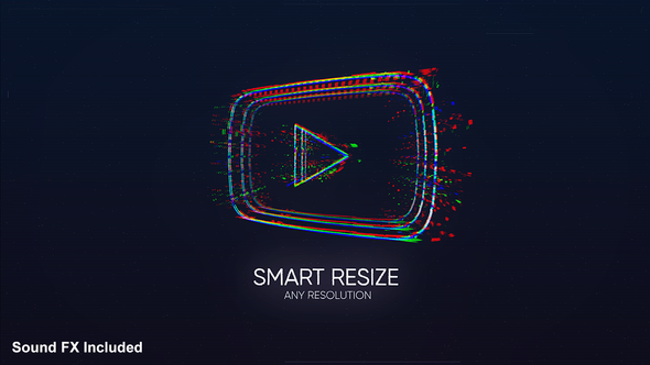 VideoHive Glitch Logo 24582722