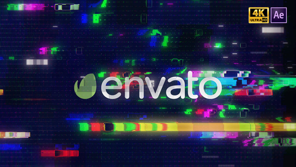 VideoHive Glitch Logo Intro 27882693