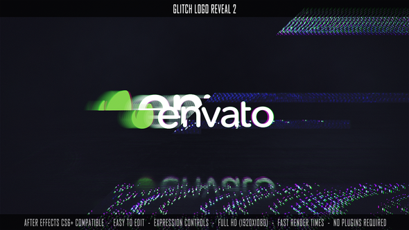 VideoHive Glitch Logo Reveal 2 27682483