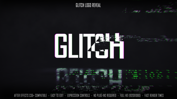 VideoHive Glitch Logo Reveal 27534224