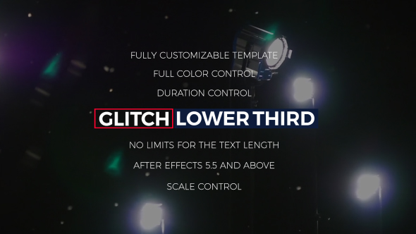 VideoHive Glitch Lower Thirds & Titles 17100890