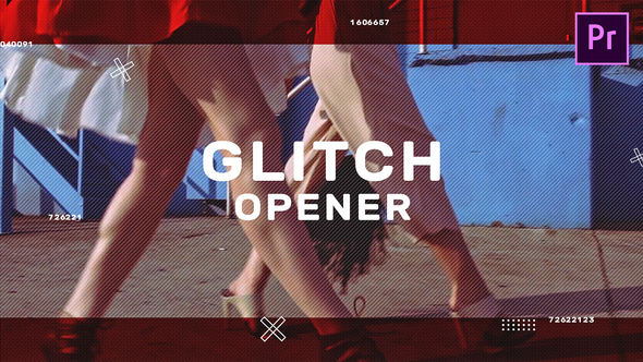 VideoHive Glitch Opener 23993505