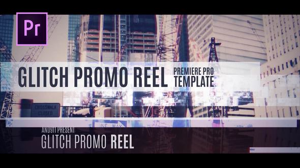 VideoHive Glitch Promo Reel 23267076