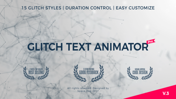 VideoHive Glitch Text Animator PRO V2 20591425