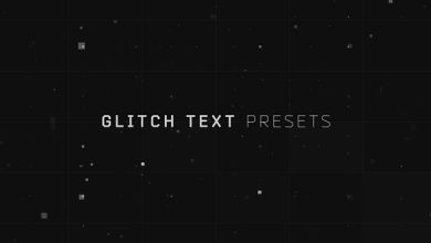 VideoHive Glitch Text Presets 19033484