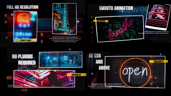 VideoHive Glitch Title Slideshow 24724615
