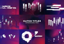 VideoHive Glitch Titles Sequence Mogrt 22424385