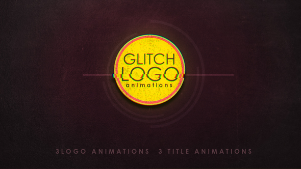 VideoHive Glitch logo 19910641