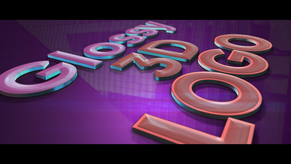 VideoHive Glossy 3D Logo reveal 26502618