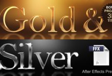 VideoHive Gold & Silver Presets 10037826