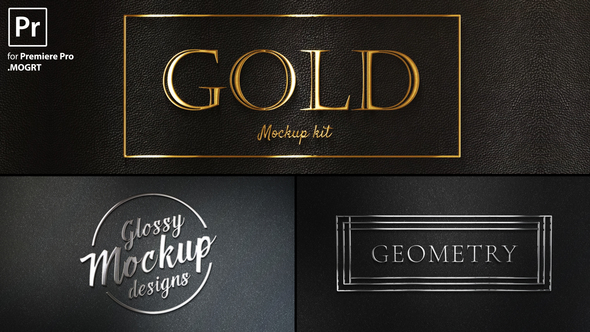 VideoHive Gold Titles Kit 25267955