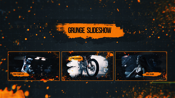 VideoHive Grunge Slideshow 18296229