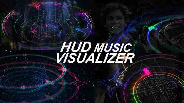 VideoHive HUD Music Visualizer 18675723