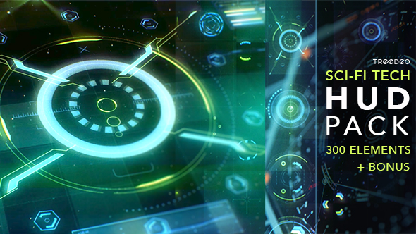 VideoHive HUD Sci-Fi Infographic 18967517