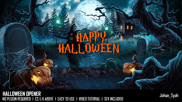 VideoHive Halloween Opener 18495828