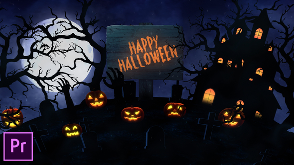 VideoHive Halloween Opener - Premiere Pro 24824324