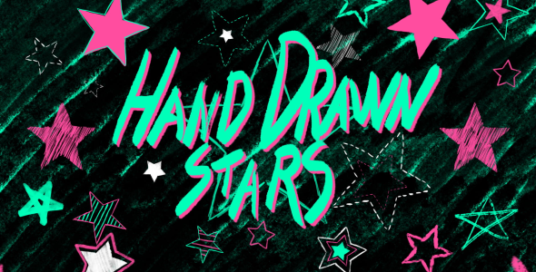 VideoHive Hand Drawn Stars 20627906