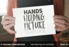 VideoHive Hands Holding Pictures 13748637