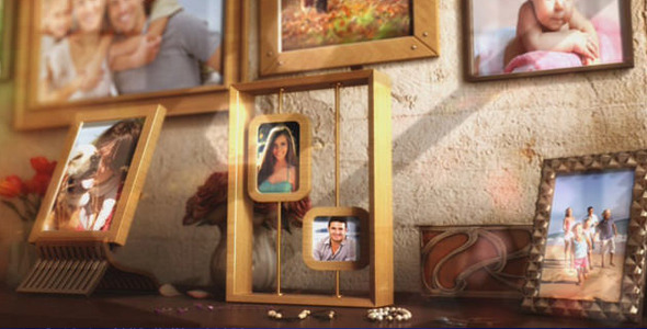 VideoHive Happy Family Photo Album 3D, Object 11477611