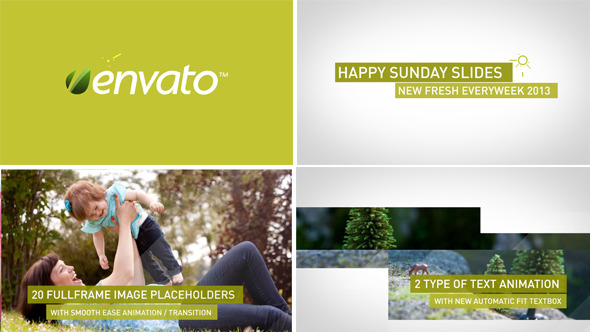 VideoHive Happy Sunday Slides 4632846