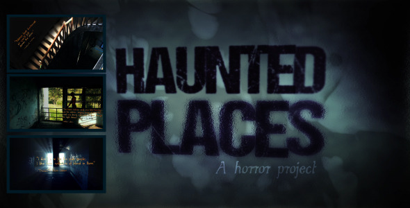 VideoHive Haunted Places: A Horror Project 9121991
