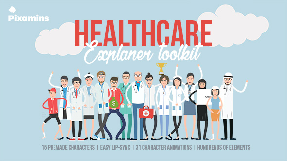 VideoHive Healthcare Explainer Toolkit 16524614