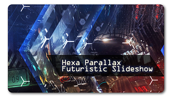 VideoHive Hexa Parallax | Futuristic Slideshow 19141535