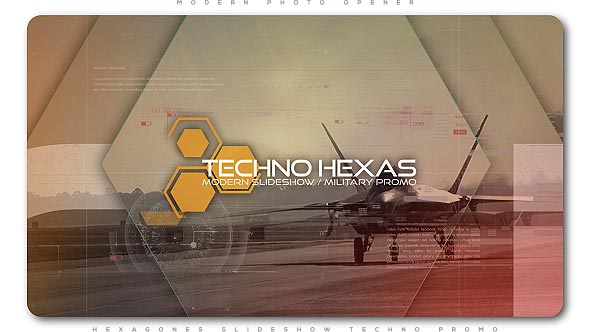 VideoHive Hexagones Opener Techno Promo 20940209