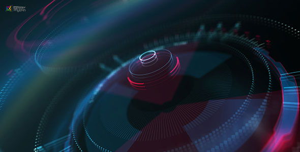 VideoHive Hi-Tech HUD Logo Reveal 17522904