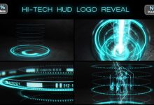 VideoHive Hi-tech HUD Logo Reveal 17570074