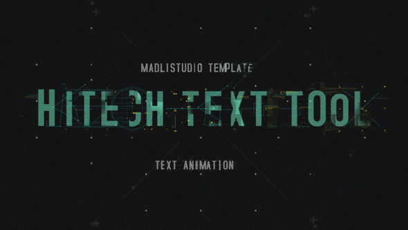 VideoHive Hitech Text Tool 15851535