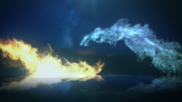VideoHive Ice And Fire Logo 19847721