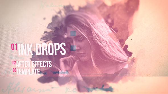 VideoHive Ink Drops 16715092