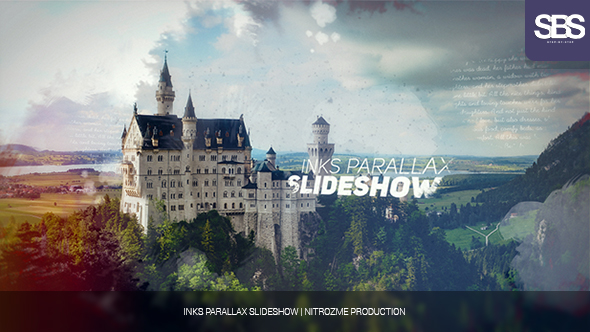 VideoHive Inks Parallax Slideshow 19237631