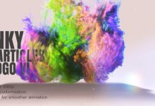 VideoHive Inky Particles Logo Abstract 26536890