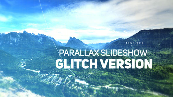 VideoHive Inspired Parallax Slideshow || Glitch 19307217