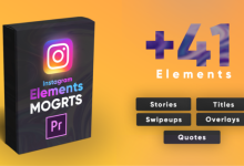 VideoHive Instagram Elements Pack-MOGRT 25331110