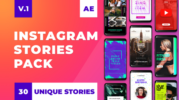 VideoHive Instagram Stories Pack 22443576