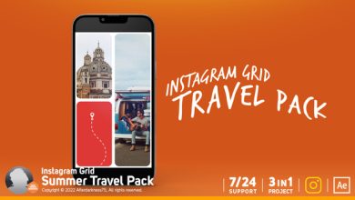 VideoHive Instagram Travel Grid Pack 37262414